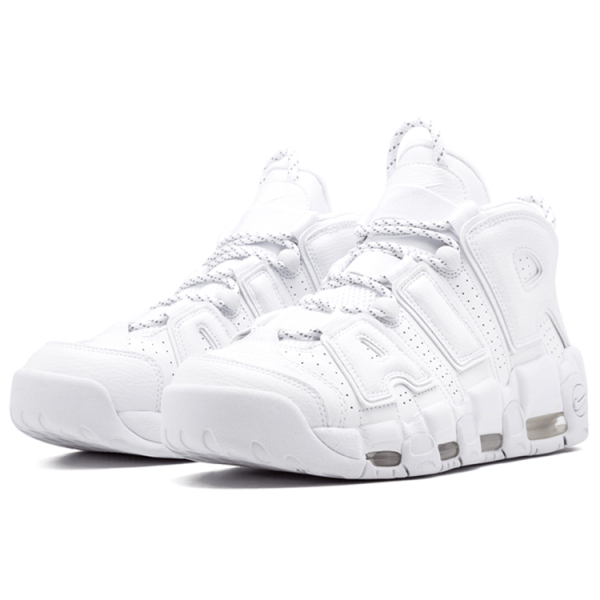 Nike Air More Uptempo triple white air