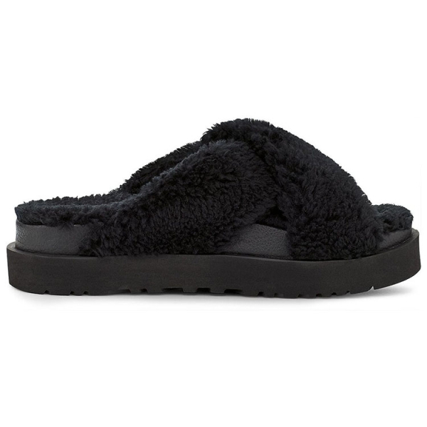 UGG Fuzz Sugar Cross Slide