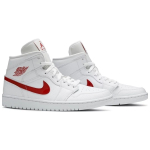 Jordan Air Jordan 1 Mid White University Red
