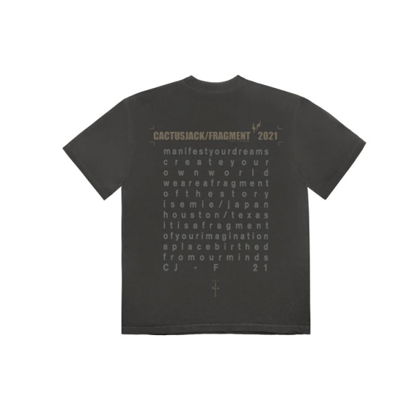 Travis Scott Cactus Jack x Fragment Design T