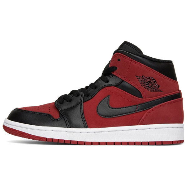 Jordan Air Jordan 1 Mid "Banned" Gym Red Black