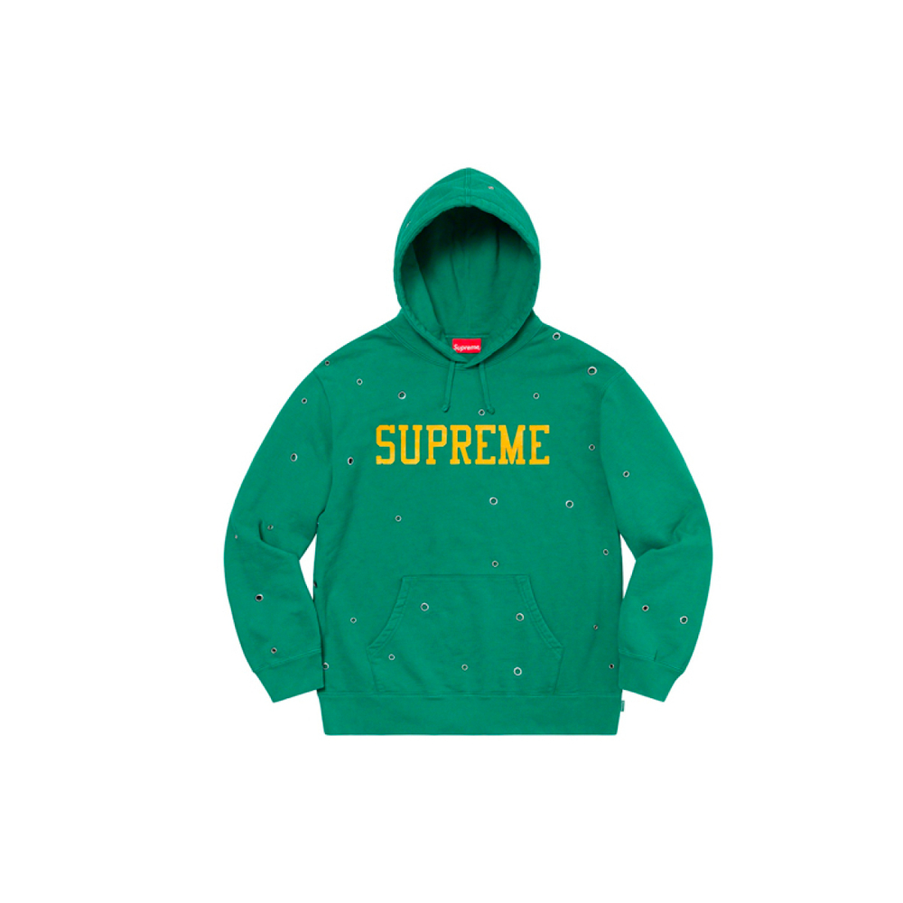Supreme SS20 Week 14 Eyelet Hooded Sweatshirt