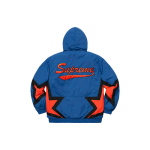 Supreme SS19 Stars Puffy Jacket Royal logo