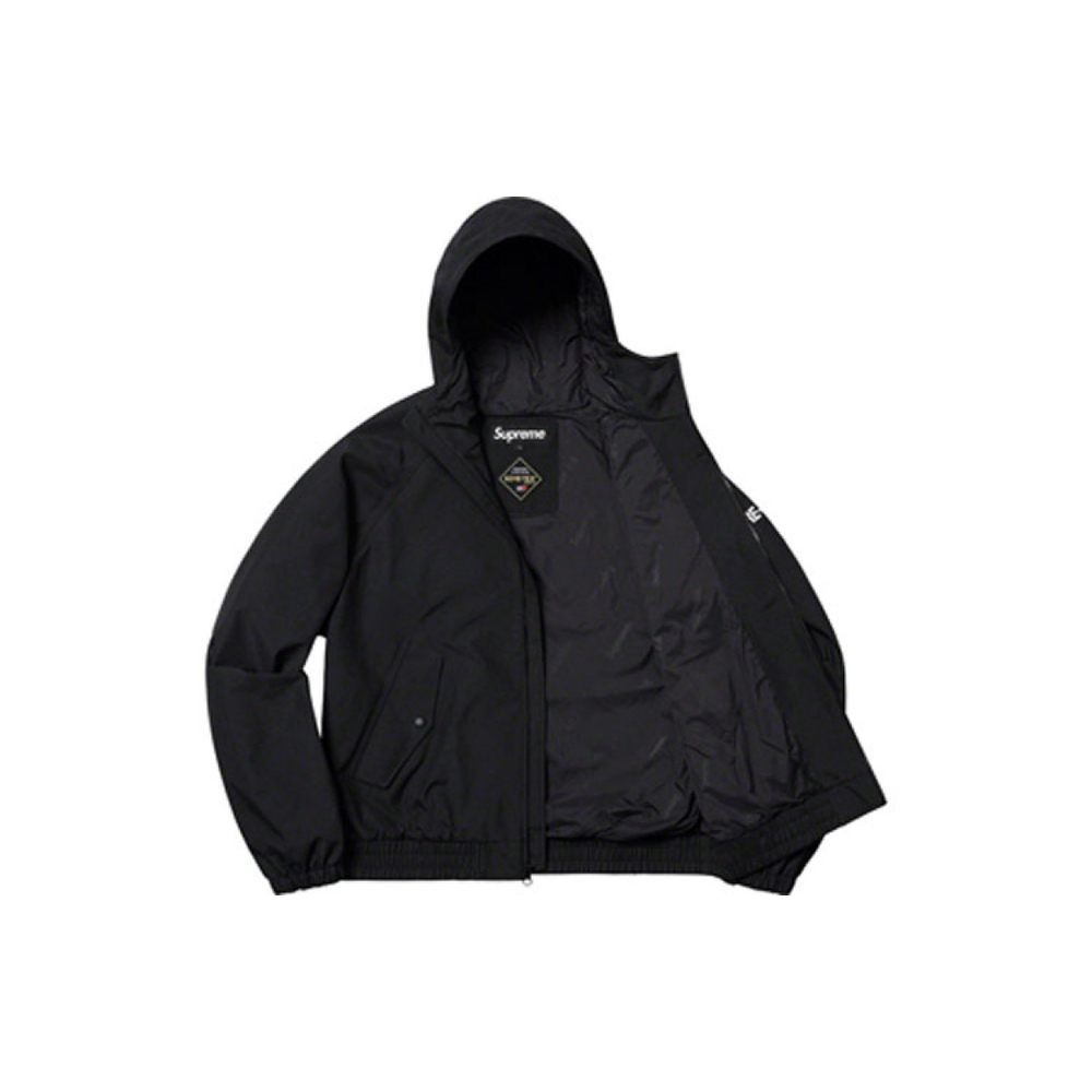 Supreme SS19 GORE-TEX Hooded Harrington Jacket Black