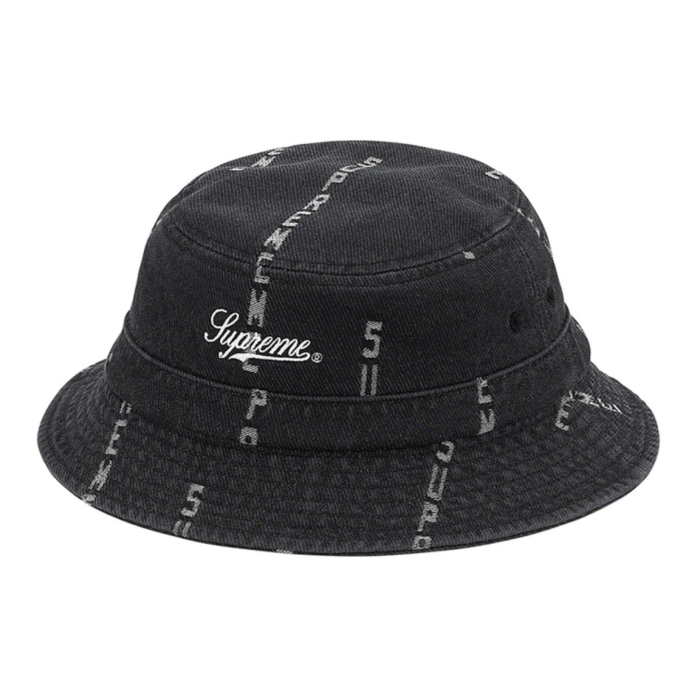 Supreme Supreme FW20 Week 6 Logo Stripe Jacquard Denim Crusher