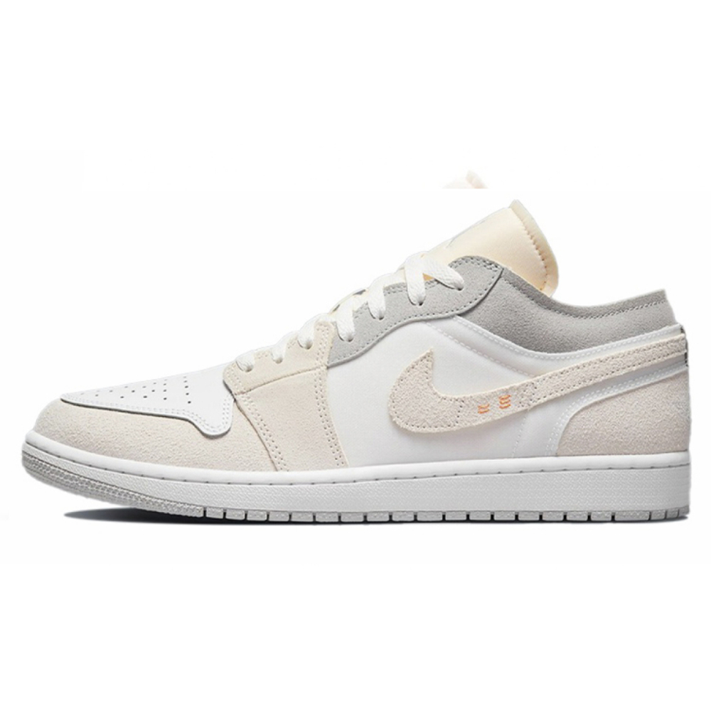 【 】 Jordan Air Jordan 1 Mid SE Craft "White and Phantom"