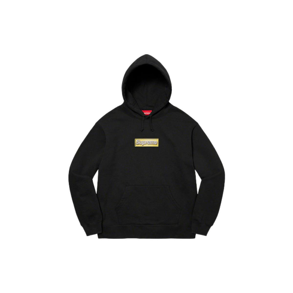 Supreme SS22 Week 1 Bling Box Logo Hooded Sweatshirt Logo