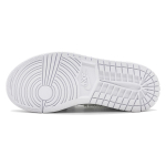 【 】 Jordan Air Jordan 1 Mid Quilted White