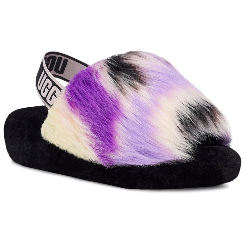UGG Fluff Yeah Slide Tie Dye