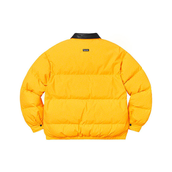 Supreme FW19 Week 12 Leather Collar Puffy