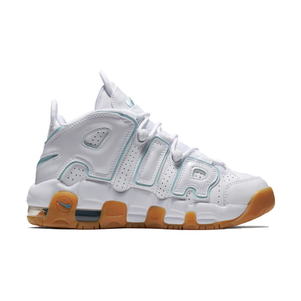 Nike Air More Uptempo White Aqua Gum