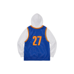Supreme SS21 Week 6 Basketball Jersey Hooded Sweatshirt