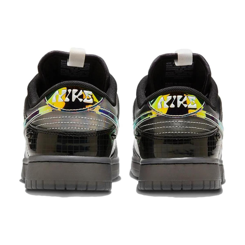Nike Dunk Low "Hyperflat" Black and Multi-Color
