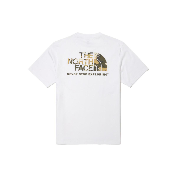 THE NORTH FACE SS22 Cotton Nse Camo S/s R/tee Logo T