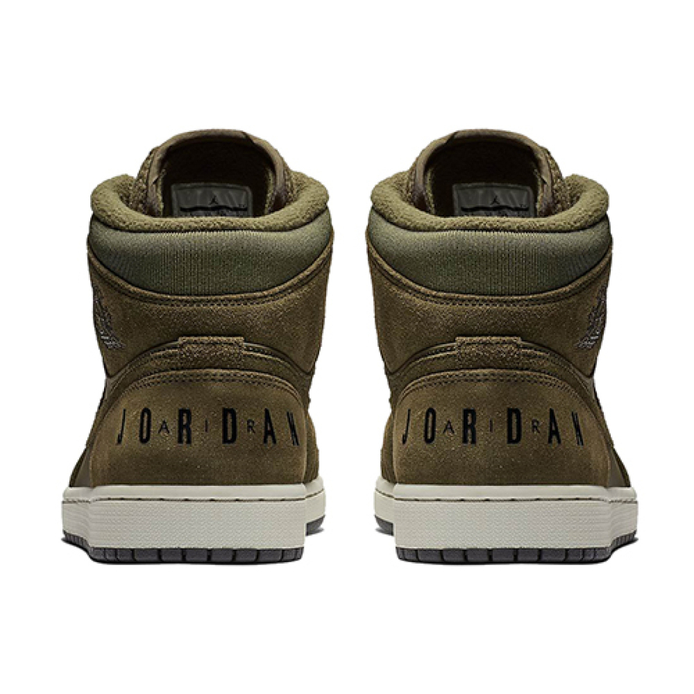 Jordan Air Jordan 1 Mid "Olive Canvas" 2018