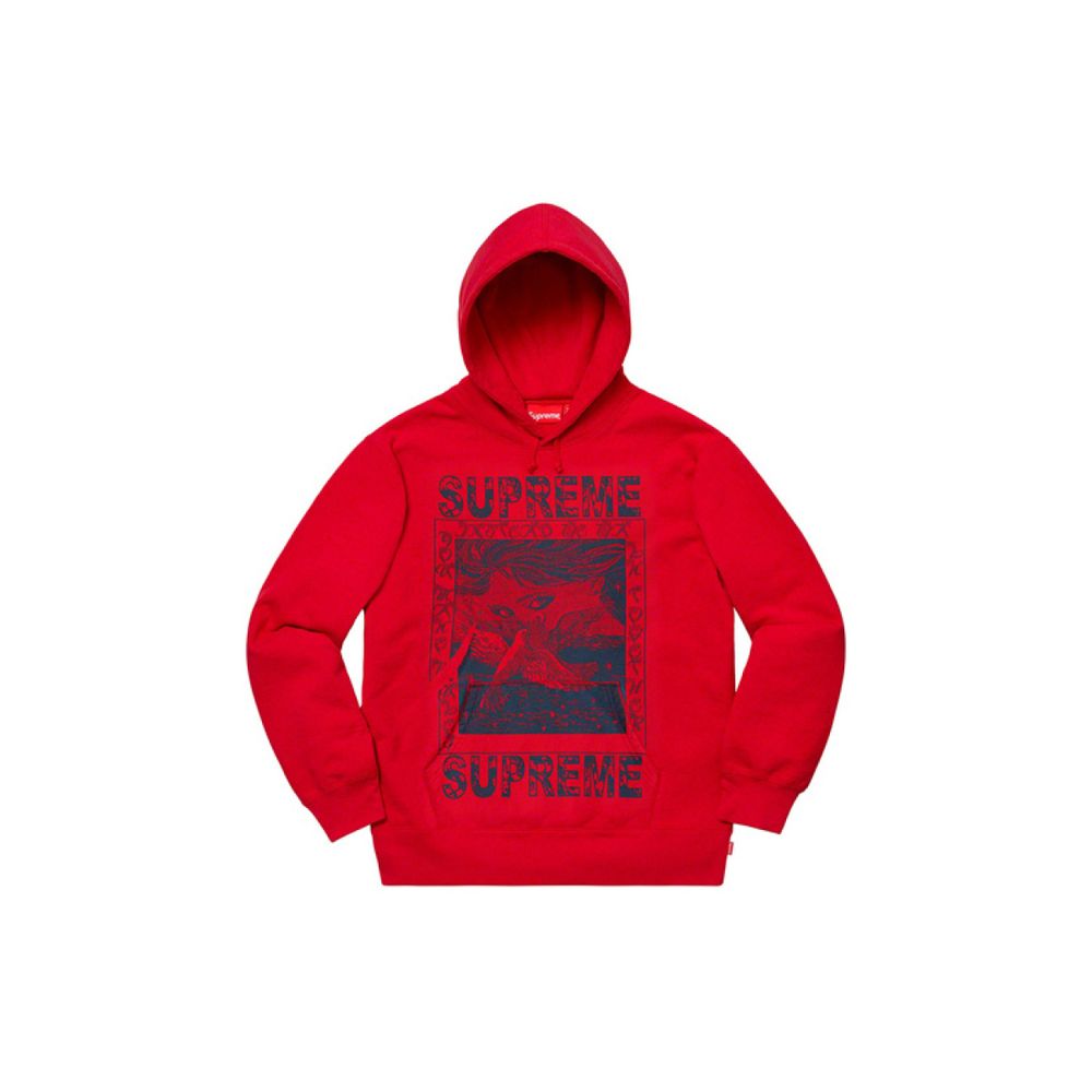 Supreme FW19 Week 2 Doves Hooded Sweatshirt