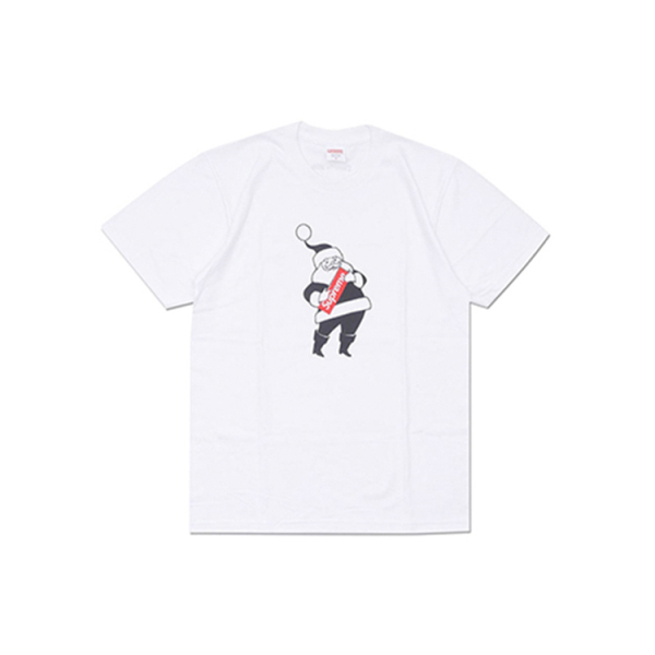 Supreme FW16 Santa Tee White T