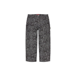 Supreme FW22 Week 10 Script Jacquard Double Knee Denim Painter Pant