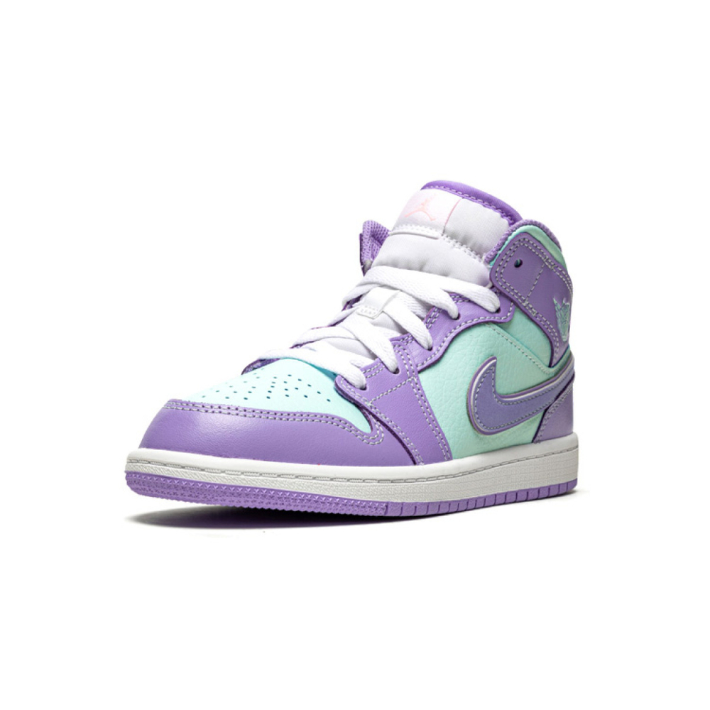 BP Air Jordan 1 Mid "Purple Glacier Blue"