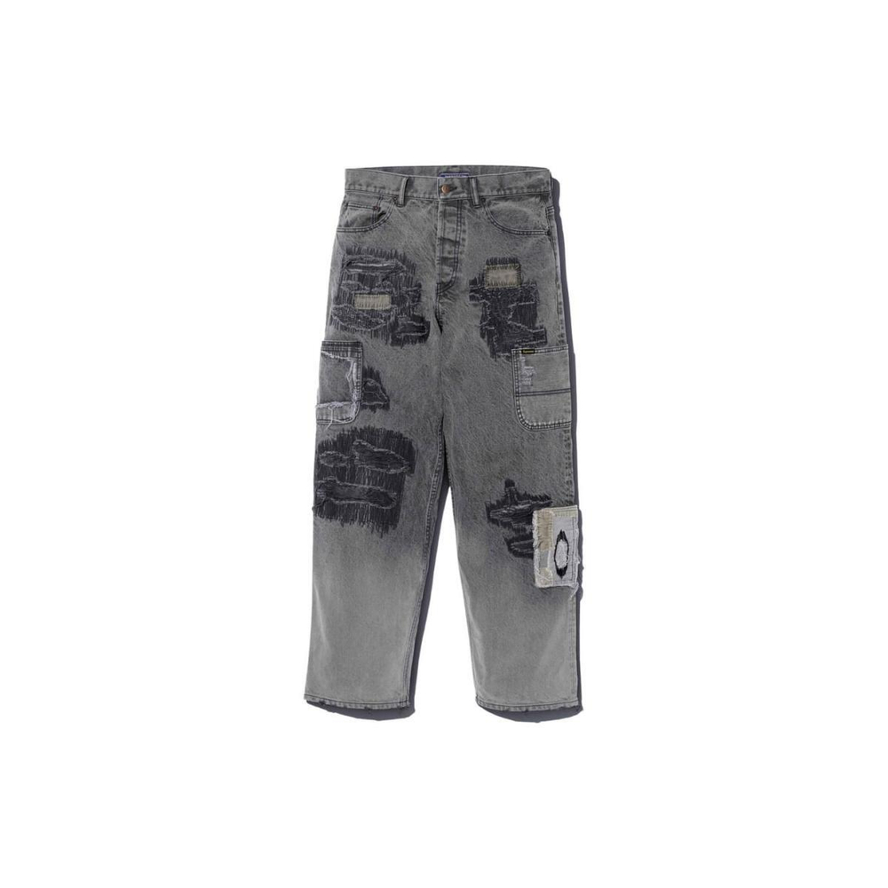Supreme x BLACKMEANS FW23 WEEK16 MENDED LOOSE FIT JEAN