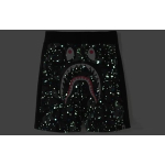 A BATHING APE Space Camo Shark Sweat Shorts