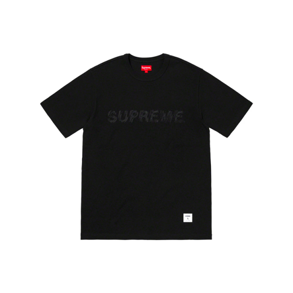 Supreme SS19 Shatter Tee Black Logo T