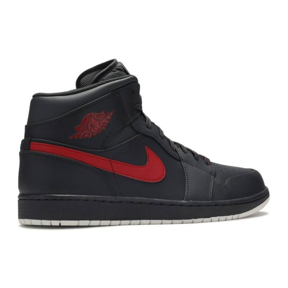 Jordan Air Jordan 1 Mid Anthracite Gym Red