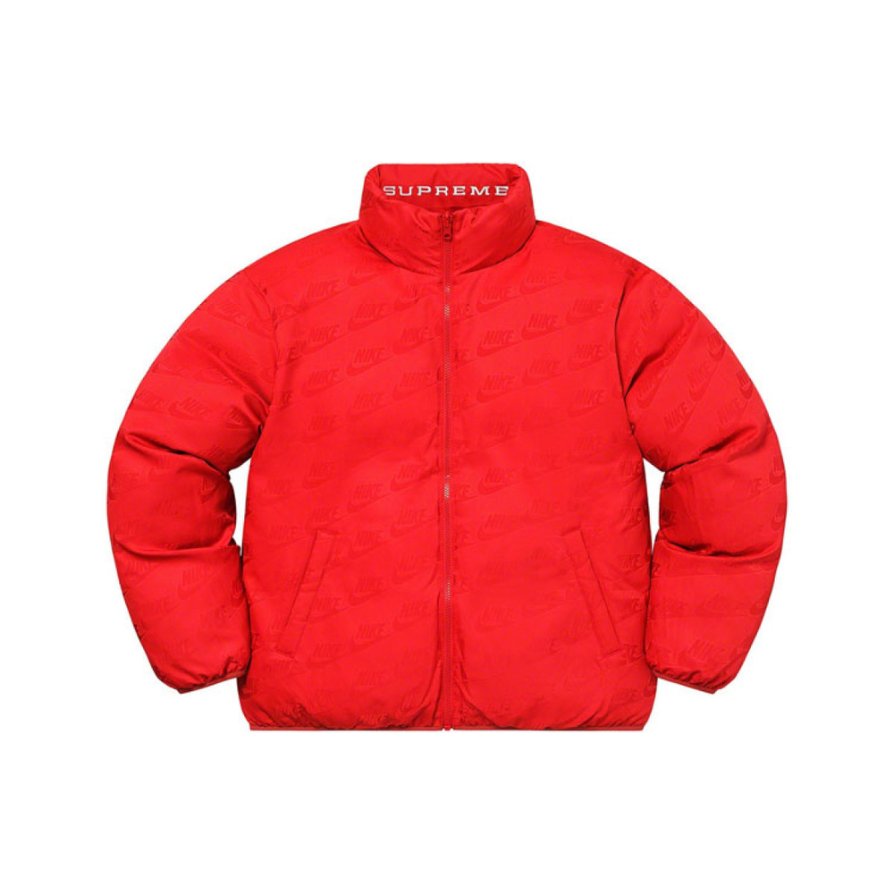 Supreme SS21 Week 3 x Nike Reversible Puffy Jacket SS21 Nike Logo