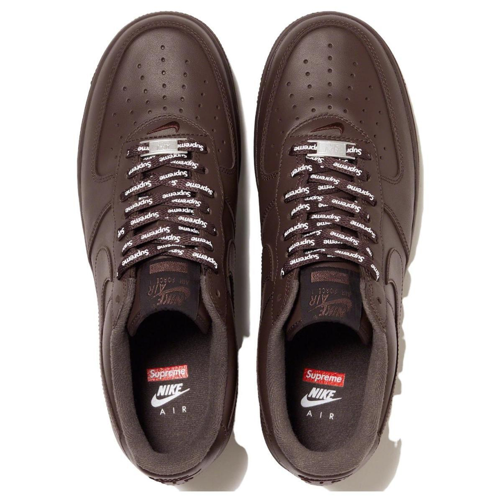 Supreme x Nike Air Force 1 "Baroque Brown"