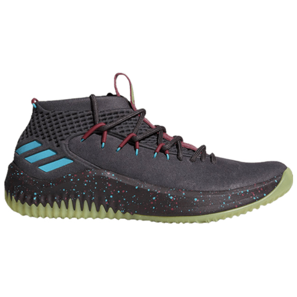 Adidas D lillard 4 Black Glow 4