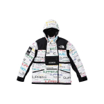 Supreme x the north face logo